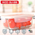glass jar with plastic lid airtight glass storage container